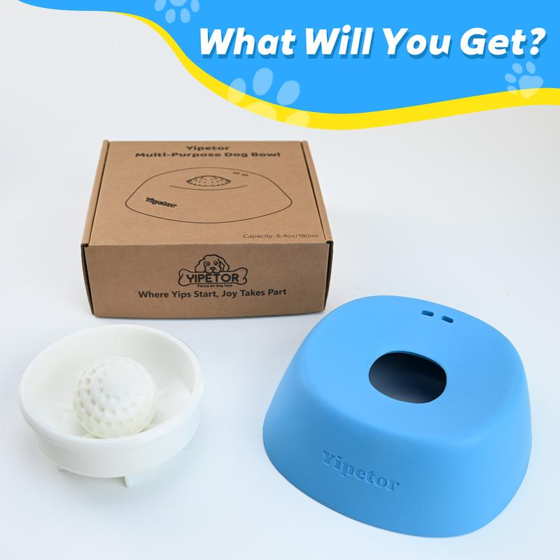Slow Feeder Dog Bowls for Liquid Treat