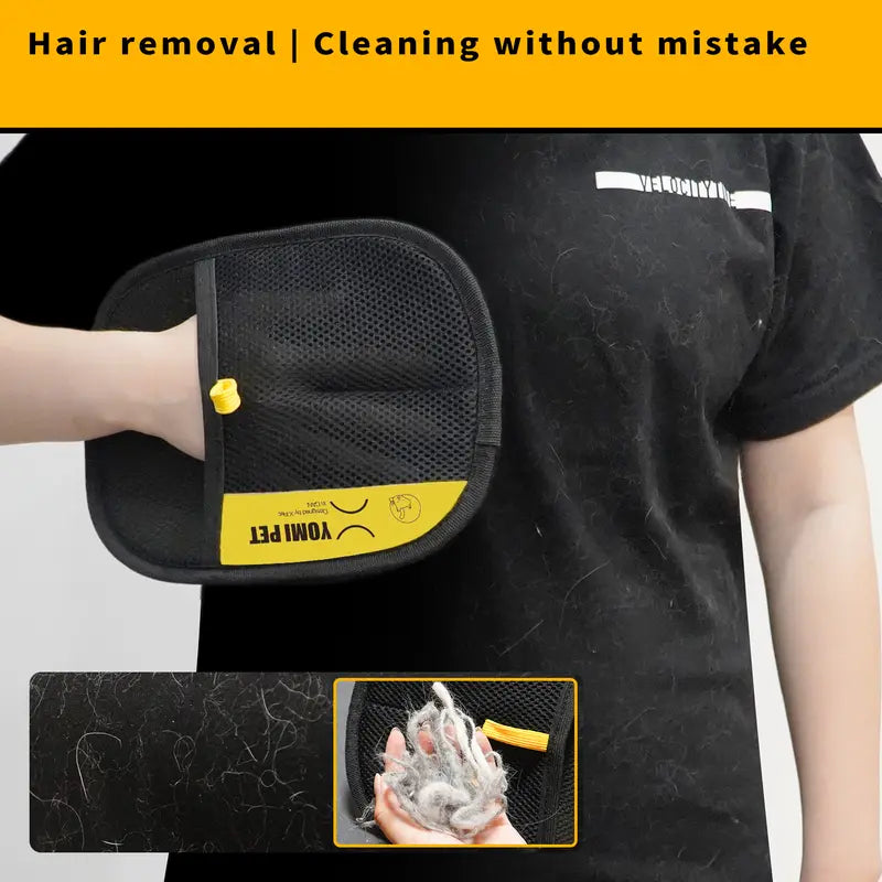 PET hair remover Electrostatic gloves