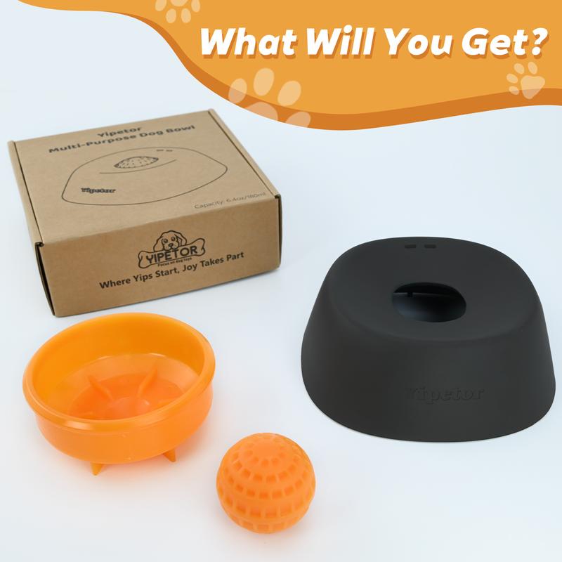 Slow Feeder Dog Bowls for Liquid Treat